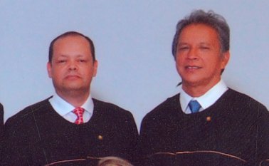 Fernando Castañeda Cantillo (izquierda) y Félix María Galvis Ramírez, magistrados de la Sala Laboral del Tribunal Superior de Cúcuta. Archivo