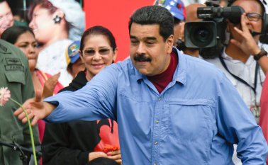 ¡En España hace falta un Maduro!", recalcó Maduro. AFP