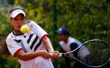 María Camila Osorio Serrano, la joven promesa del tenis nortesantandereano. Juan Pablo Bayona