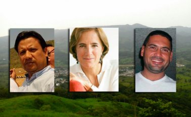 Carlos Melo, Salud Hernández y Diego D'Pablos. La Opinión