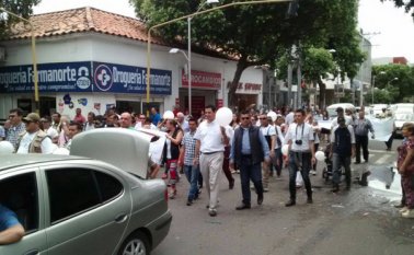 Marcha en Cúcuta. Johan García