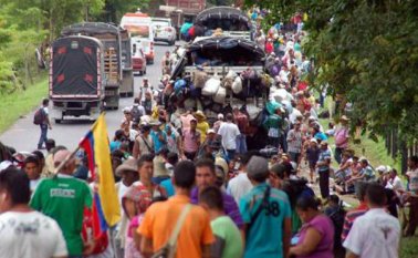 La movilización campesina se inicia este lunes. Archivo