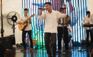 Los jóvenes del departamento demostraron enorme talento en la expresión del folclor regional. Juan Pablo Bayona