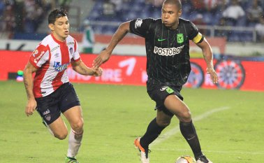 Junior 1 - 1 Nacional. Colprensa