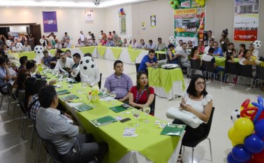 En la actividad, la empresa también presentó su amplio portafolio de productos y servicios. Rodrigo Sandoval