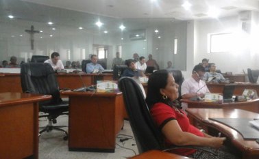 El presidente del Concejo de Cúcuta, Víctor Fidel Suárez, reiteró la invitación a la Policía para que se haga presente el 15 de junio en el cabildo Orlando Carvajal