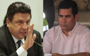 Miguel Ángel Pinto (izquierda) y Alejandro Carlos Chacón (derecha). Archivo