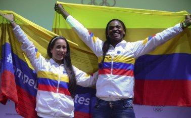 "Es un gran sueño poder llegar a ser la mujer que más ha saltado en la historia", afirmó Ibargüen AFP