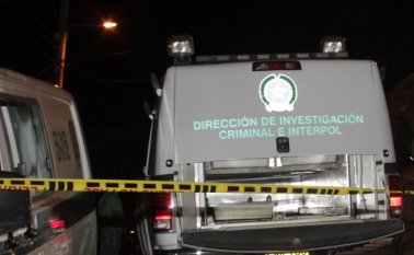 La víctima murió de manera instantánea en la escena del ataque. Cristian Herrera