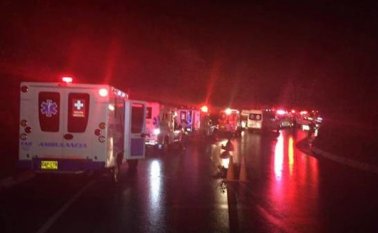 El bus de placas THS- 104 y de número interno 6565 salió de Florencia a las 7:00 p.m. y tenía como destino la ciudad de Medellín. Colprensa