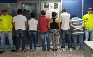 Los acusadoss de integrar la banda fueron aprehendidos y liberados en la misma semana. Policía Nacional