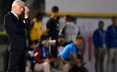 "Uno de los objetivos en esta Copa era venir a trabajar intensamente en conocer a los futbolistas", expresó el argentino. AFP