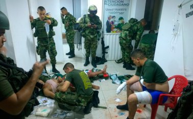 El hecho ocurrió a la 1:00 de la  madrugada. Cortesía