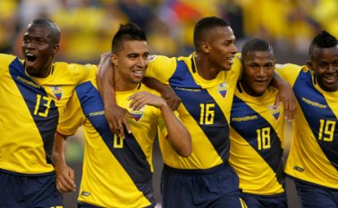 Selección de Ecuador. AFP