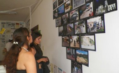 Los estudiantes de noveno semestre fueron los encargados de dar a conocer los proyectos de investigación del semestre que termina. Javier Sarabia