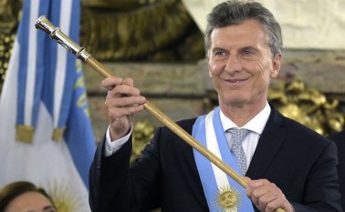 Mauricio Macri, presidente de Argentina. AFP