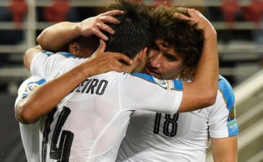 Uruguay quedó eliminada de la competencia al no poder superar a México y Venezuela. AFP