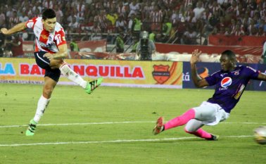 40.002 espectadores disfrutaron del juego de ida de la final de fútbol colombiano. Colprensa