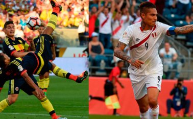 El '9' de Colombia se metió en la libreta del argentino a puro grito de gol en el AC Milán. Paolo Guerrero es el William Wallace de los incas, el rebelde que lidera la nueva sangre peruana. AFP