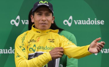 Nairo Quintana, ciclista colombiano. AFP