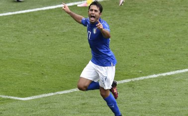 Éder Martins Citadin, delantero de Italia. AFP