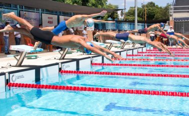 El complejo acuático Norte de Santander, bajó el domingo el telón del Nacional Interligas de natación en la categoría juvenilI, donde los nadadores nortesantandereanos tuvieron una destacada actuación ante los poderosos Bogotá, Valle y Antioquia. Juan Pablo Bayona