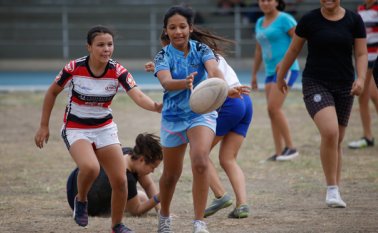 500 niños del área metropolitana de Cúcuta pertenecen al programa ‘Más niños jugando rugby’. Juan Pablo Cohen
