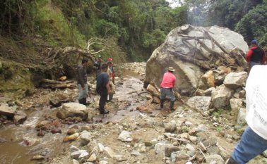 Canalizarán dos quebradas para evitar emergencias como las registradas en años anteriores. Cortesía