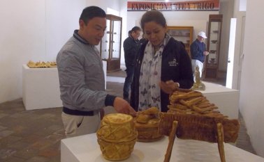 El segundo puesto en la categoría panadería lo recibieron los expositores Ana Leonor Villamizar y Carlos Alberto Torres. Roberto Ospino