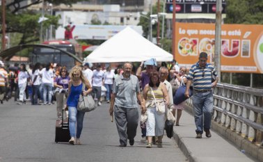 Diez meses completa el cierre fronterizo. Archivo