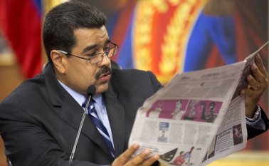 La oposición insiste en que la consulta puede realizarse este año, pero el presidente Nicolás Maduro descartó esa posibilidad.  AP