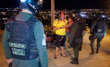 uin hombre fue detenido en el barrio Cerro Norte, tras estar solicitado por el deltio de porte ilegal de armas. Cortesía