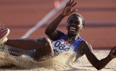 Caterine Ibargüen. Archivo