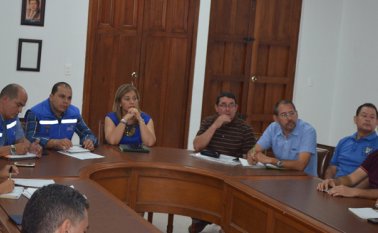 Líderes comunales de Ocaña. Javier Sarabia