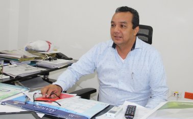 Pepe Ruíz Paredes, alcalde de Villa del Rosario. Archivo