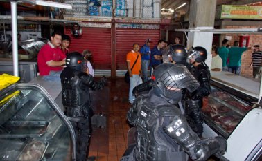 Uno de los puntos críticos está entre Puerto Santander y San Faustino, donde las reses pasan sin control. Alfredo Estévez