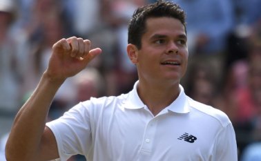 Milos Raonic AFP