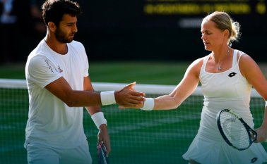 Robert Farah tuvo una destacada actuación en el Abierto de Wimbledon, al lograr el subtítulo en la modalidad de dobles mixtos con la alemana Anna Lena Groenefeld. Cortesía