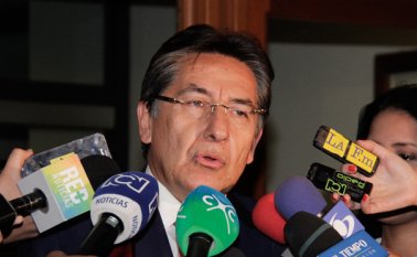 El exministro fue elegido con 17 votos en la Corte Suprema de Justicia. Colprensa