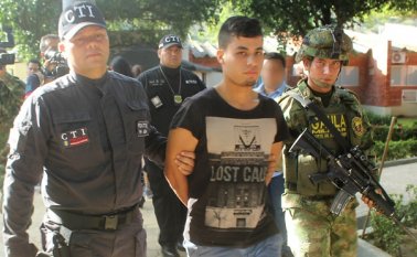 El CTI y el Ejército capturaron a Manuel Andrés Escalante Urbina, quien está sindicado del ataque armado a unos hermanos. Cortesía