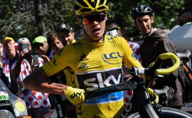 Chris Froome, ciclista británico. AFP