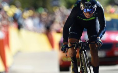 Nairo Quintana, a 2 minutos y 59 segundos de líder, es cuarto de la general. AFP