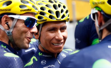 El colombiano Quintana quedó cuarto de la clasificación general, ahora a 2 minutos y 59 segundos de Froome. AFP
