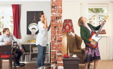 El ruido producido por equipos de sonido o instrumentos musicales suele generar conflictos entre los vecinos. Internet