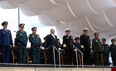 El anuncio lo hizo el ministro de la Defensa en el marco del homenaje a los uniformados caídos de la Fuerza Pública. Colprensa