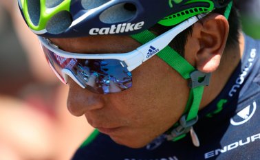 El ciclista boyacense es cuarto en la general, a 2:59 minutos del líder. AFP