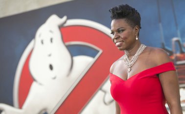 Leslie Jones también es guionista y actriz del programa televisivo Saturday Night Live. AFP