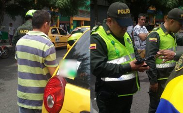 El arma, que resultó ser de balines, fue hallada en el baúl de automotor. Hugo González