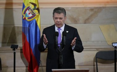 Juan Manuel Santos, presidente de Colombia. Colprensa