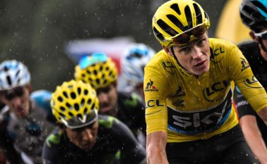 Chris Froome habló de las actuaciones que hizo el colombiano Nairo Quintana. AFP